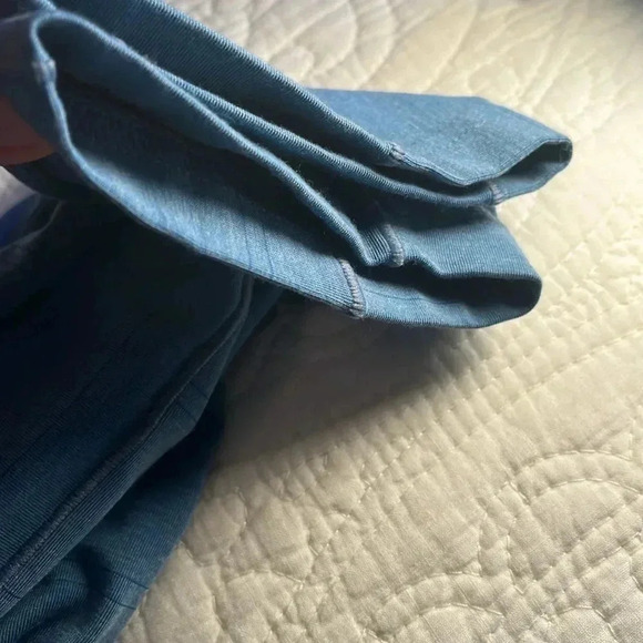 PrAna Pullover 1/4 Zip Stretch Pullover Men’s XL Blue Watchtower Long Sweatshirt - Picture 14 of 15